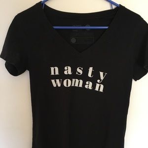 “Nasty Woman” Black T-shirt